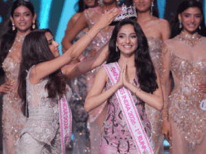 फेमिना मिस इंडिया 2026 च्या विजेत्या साध्वी सतीश सैल म्हणाल्या:आता आंतरराष्ट्रीय स्तरावर भारताचे प्रतिनिधित्व करण्याची तयारी, ‘धुरंधर’ पाहण्याची इच्छा व्यक्त केली
